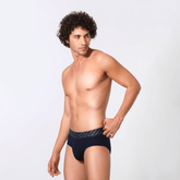 Luxury Modal Brief - Navy